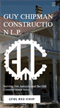 Mobile Screenshot of guychipmanconstruction.com